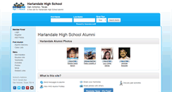 Desktop Screenshot of harlandalehighschool.org